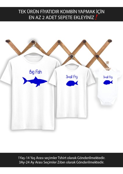 Baba Oğul Big Fish Small Fry (Tek Ürün Fiyatıdır Kombin Yapmak Için En Az 2 Adet Sepete Ekleyiniz)