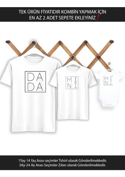 Baba Oğul Kız Dada Mini (Tek Ürün Fiyatıdır Kombin Yapmak Için En Az 2 Adet Sepete Ekleyiniz)
