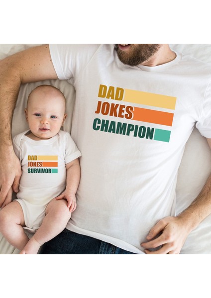 Baba Oğul Dad Jokes Zıbın Tshirt (Tek Ürün Fiyatıdır Kombin Yapmak Için 2 Adet Sepete Ekleyiniz)