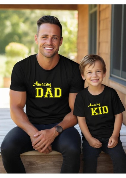 Amazing Dad Amazing Kid Baba Oğul Kız Tek Ürün Fiyatıdır Kombin Yapmak Için En Az 2 Adet Sepete Ekle