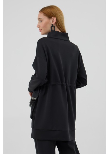 Cepleri Tüylü Siyah Kadın Takım MB08.305-2K5 fırsatları