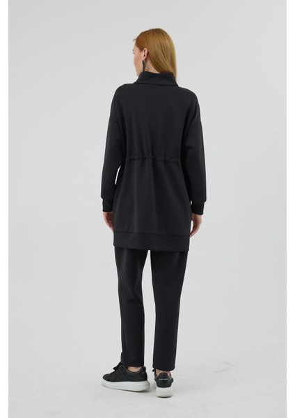 Cepleri Tüylü Siyah Kadın Takım MB08.305-2K5 indirimleri