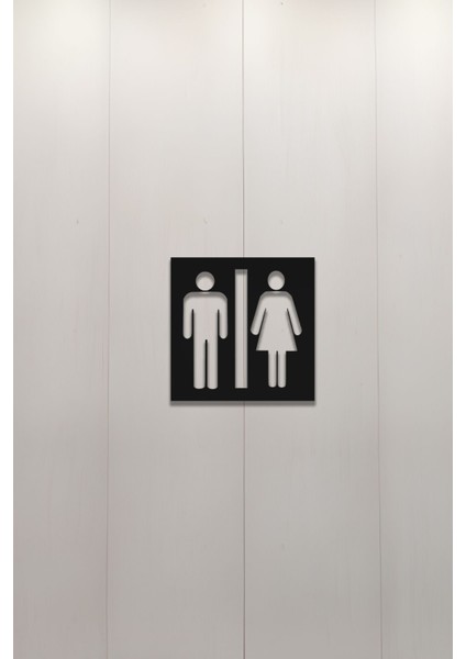 Wc Tabelası, Tuvalet Levhası, Kadın Erkek Tabela 13 modelleri