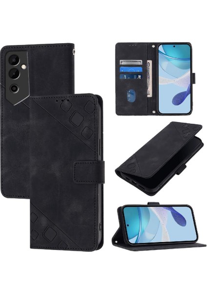 Tecno Pova Neo 2 Için Kılıf Cüzdan Kapak Çevirin Kart Tutucu Manyetik Deri (Yurt Dışından)