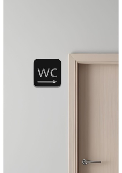 Wc Tabelası, Tuvalet Levhası, Kadın Erkek Tabela 20