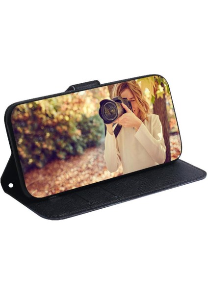 Google Piksel 9 Pro 5g Boyalı Pu Deri Kart Yuvaları Için Flip Case (Yurt Dışından)