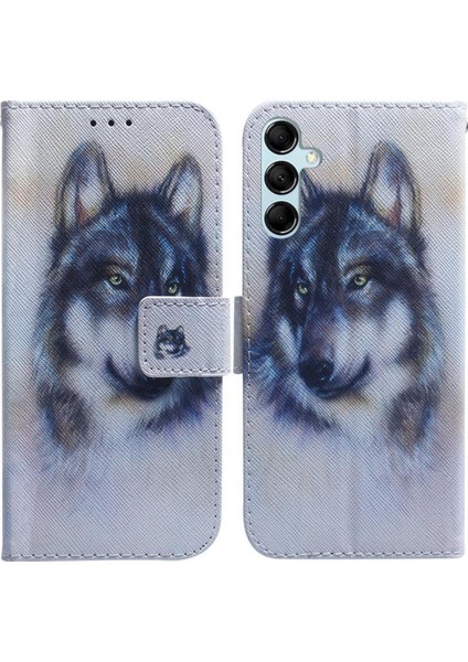 Samsung Galaxy M14 4g Manyetik Kapatma Boyalı Cüzdan Pu Için Flip Case (Yurt Dışından)