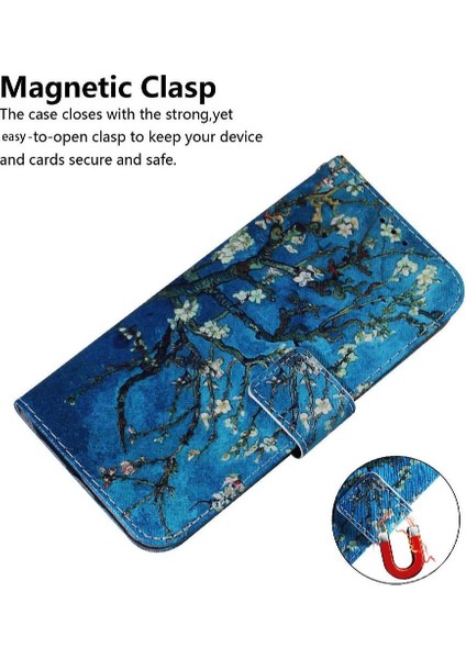 Oppo A38 4g Için Flip CASE/A18 4g Kart Yuvaları Cüzdan Boyalı Pu Deri (Yurt Dışından)