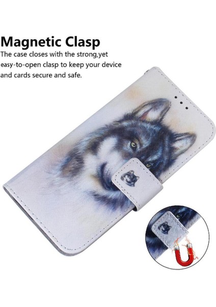 Sony Xperia 5 V Pu Deri Boyalı Cüzdan Kart Yuvaları Için Flip Case (Yurt Dışından)