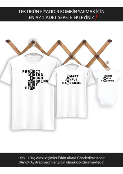 Baba Oğul Perfect Father Smart Son (Tek Ürün Fiyatıdır Kombin Yapmak Için En Az 2 Adet Sepete Ekleyi