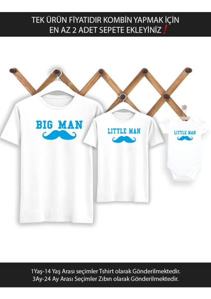 Baba Oğul Big Man Little Man (Tek Ürün Fiyatıdır Kombin Yapmak Için En Az 2 Adet Sepete Ekleyiniz)