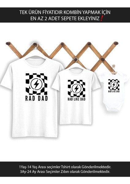 Rad Like Dad Baba Oğul Kız (Tek Ürün Fiyatıdır Kombin Yapmak Için En Az 2 Adet Sepete Ekleyiniz)