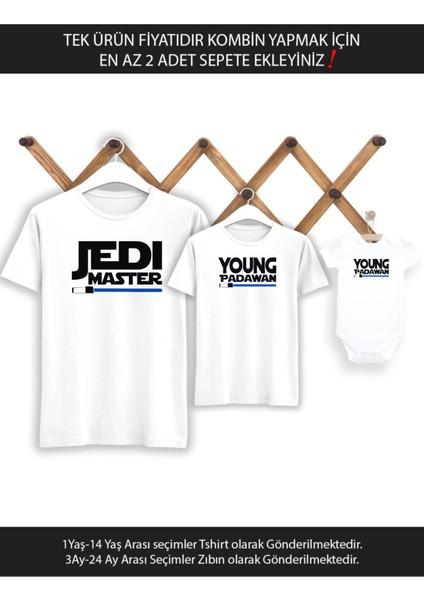 Baba Oğul Jedi Master (Tek Ürün Fiyatıdır Kombin Yapmak Için En Az 2 Adet Sepete Ekleyiniz)