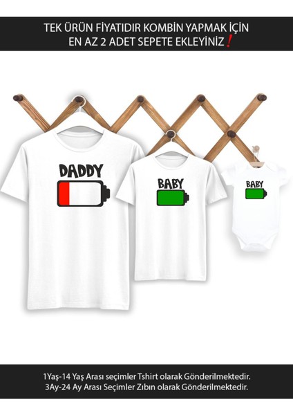 Baba Oğul Kız Daddy Baby (Tek Ürün Fiyatıdır Kombin Yapmak Için En Az 2 Adet Sepete Ekleyiniz)