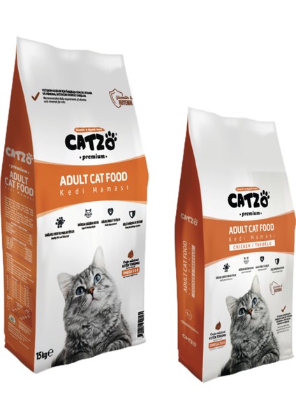 Tavuklu Yetişkin Kedi Maması