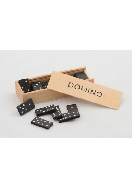 Ahşap Kutulu Domino Oyunu Model 2