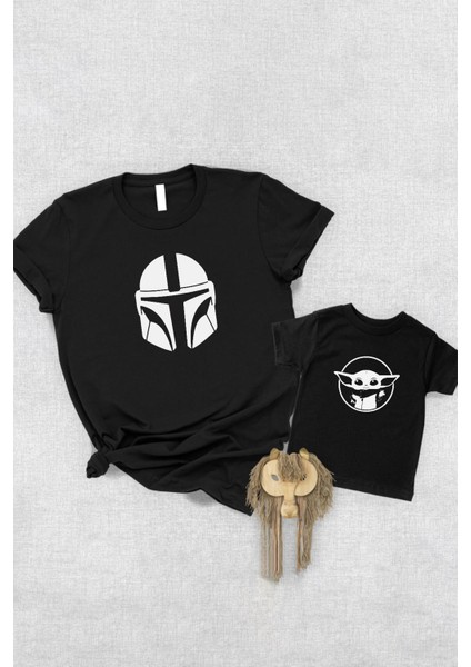 Mandolarian Baby Yoda Baba Oğul Kız Tek Ürün Fiyatıdır Kombin Yapmak Için En Az 2 Adet Sepete Ekle