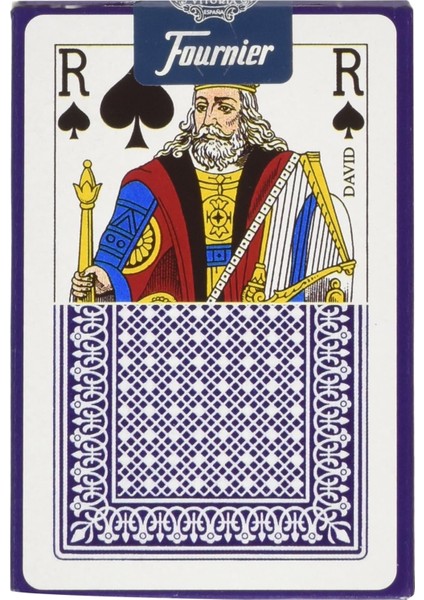 Fournier De Luxe Briç Kartları-Mavi