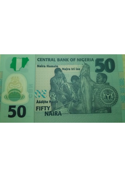 Koleksiyon Nijerya 50 Naira Çil