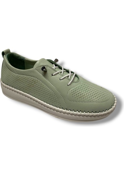 Dm 212-25 Hakiki Deri Anatomik Slip On Kadın Ayakkabı