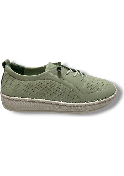 Dm 212-25 Hakiki Deri Anatomik Slip On Kadın Ayakkabı