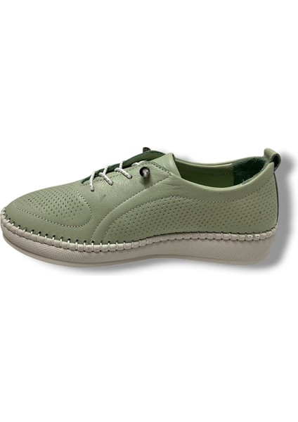 Dm 212-25 Hakiki Deri Anatomik Slip On Kadın Ayakkabı