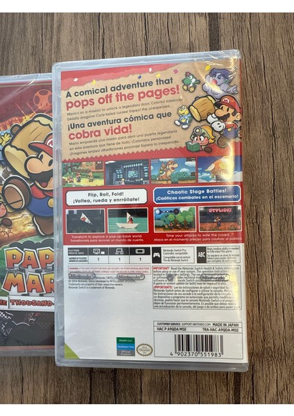 Nintendo Switch Paper Mario The Thousand Year Door Sıfır fiyatları