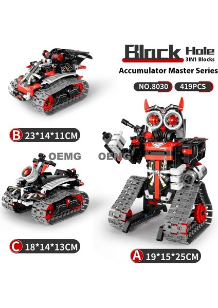 Yeni Yapı Taşları Wall-E Programlama Robotu Kız ve Erkek Çocuklar Için Çocuk Bayramı Oyuncakları Mekanik Ustası Bilim Eğitimi (Yurt Dışından)