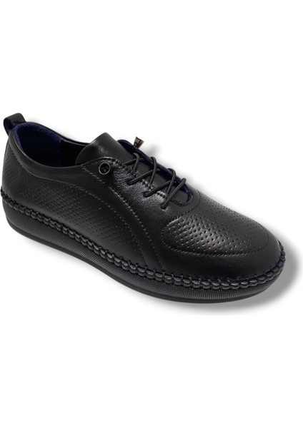 Dm 212-25 Hakiki Deri Anatomik Slip On Kadın Ayakkabı