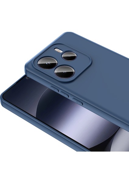 Xiaomi Redmi Note 14 5g Kılıf Kadife Iç Yüzey Yumuşak Dokulu Kamera Korumalı Kapak (Mara)