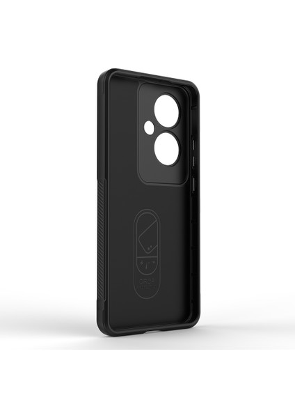 Oppo Reno 11F 5g Kılıf Esnek Tpu Oyuklu Arka Yüzey Tasarımlı Silikon Kapak (Etnik)