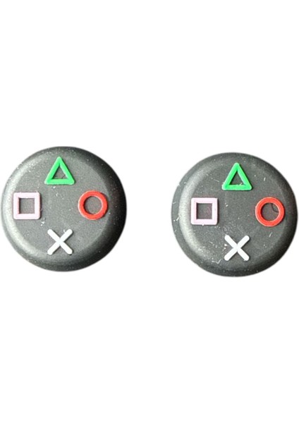 Desenli Ps5/ps4/ps3 Analog Koruyucu Silikon Pad 1 Çift