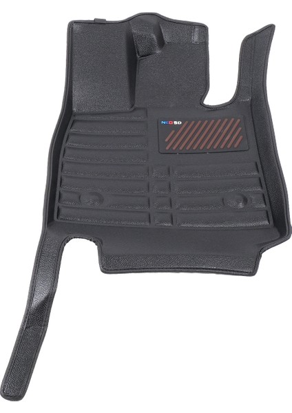 5d Dikişsiz (Press) Deri Havuzlu Paspas Siyah Byd Seal U Dm-I 2023-2025 ile Uyumlu