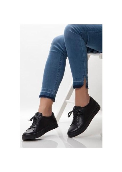 Hakiki Deri Kadın Spor Ayakkabı Trc-Vns M10