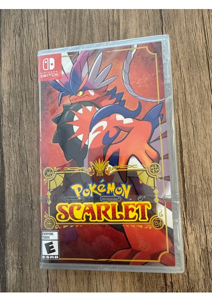 Nintendo Switch Pokemon Scarlet Sıfır Oyun