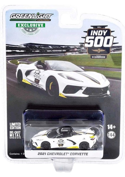 1:64 2021 Chevrolet Corvette C8 Stingray Convertible - 105th Running of the Indianapolis 500 Official Pace Car