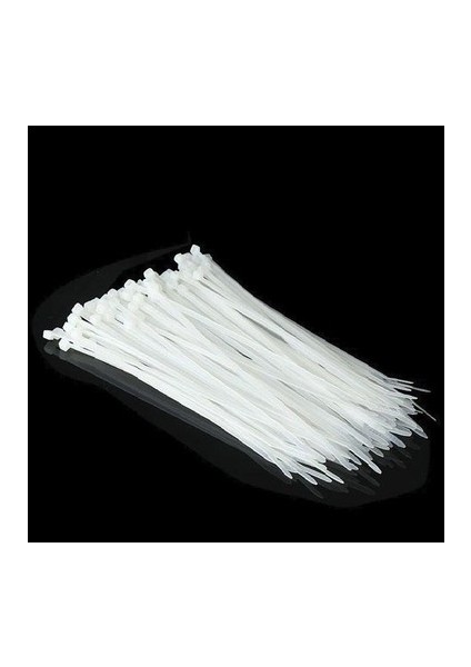 Kablo Bağı & Plastik Kelepçe & Cırt Kelepçe 8X380 mm Beyaz 100 Adet fırsatları