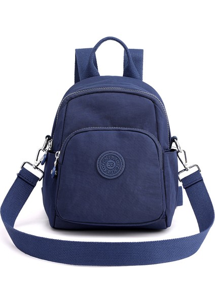 Mini Sırt Çantası El Çantası Kadın Sırt Çantası Oxford Kumaş Gündelik Çok Amaçlı Omuz Çantası (Yurt Dışından)