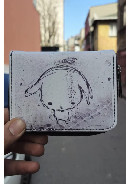 Beyaz Maiko's Sadness Kısa Cüzdan