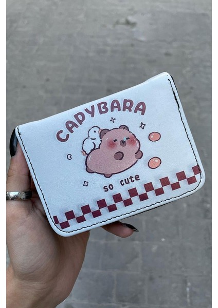 Capy Bara So Cute Kısa Cüzdan