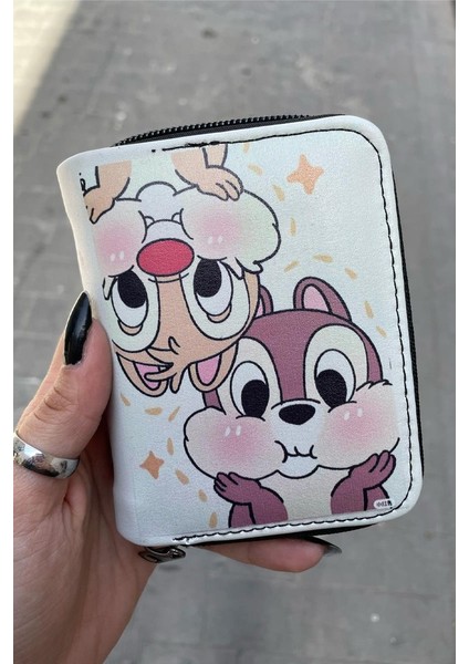 Chip N Dale Chipmunks Kısa Cüzdan