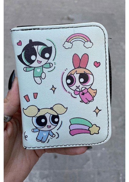 Power Puff Girls Nighty Kısa Cüzdan