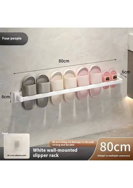 Banyo Terlik Rafı Banyo Rafı Ayakkabı Saklama Tuvalet Asma Rafı Boşaltma Rafı (Yurt Dışından)
