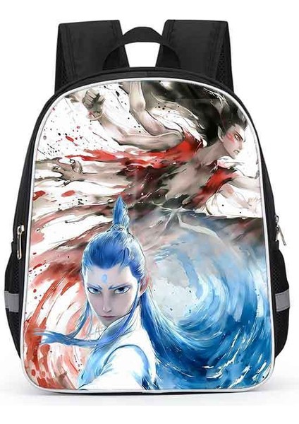 Nezha Okul Çantası Ilkokul Öğrencileri Karikatür Çocuk Anaokulu 1-2 Sınıf Kız Okul Çantası (Yurt Dışından)