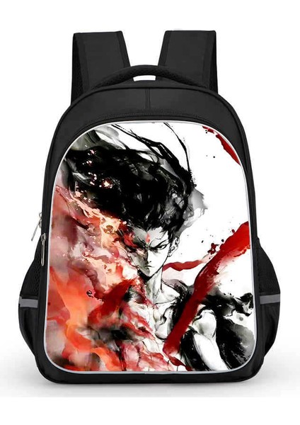 Nezha Iki Sihirli Çocuk Denizin Peşinde Anime Omuzlar Öğrenciler Okul Çantası Bilgisayar Çantası (Yurt Dışından)