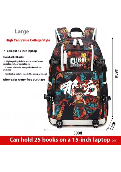 Nezha Okul Çantası Yakışıklı Ilkokul Öğrencileri Ortaokul (Yurt Dışından)