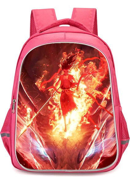 Nezha Iki Sihirli Çocuk Denizin Peşinde Anime Omuzlar Öğrenciler Okul Çantası Bilgisayar Çantası (Yurt Dışından)