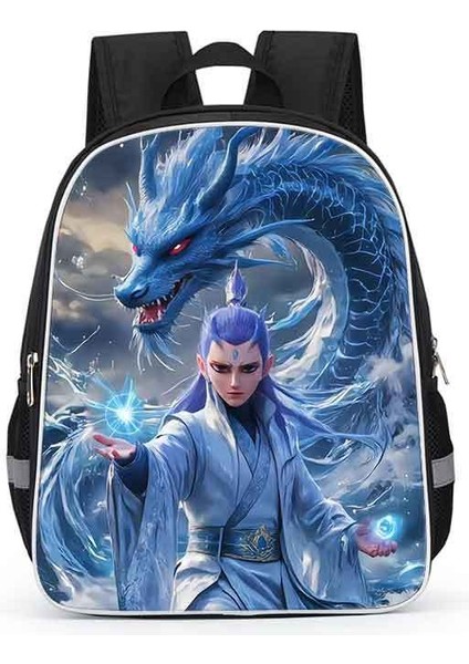 Nezha Okul Çantası Ilkokul Öğrencileri Karikatür Çocuk Anaokulu 1-2 Sınıf Kız Okul Çantası (Yurt Dışından)