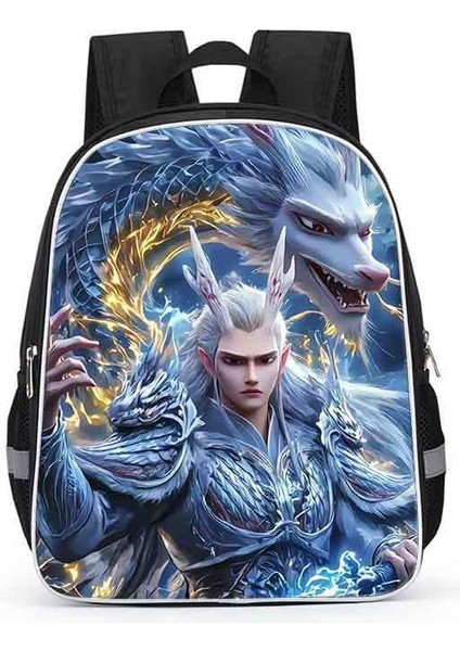 Nezha Okul Çantası Ilkokul Öğrencileri Karikatür Çocuk Anaokulu 1-2 Sınıf Kız Okul Çantası (Yurt Dışından)