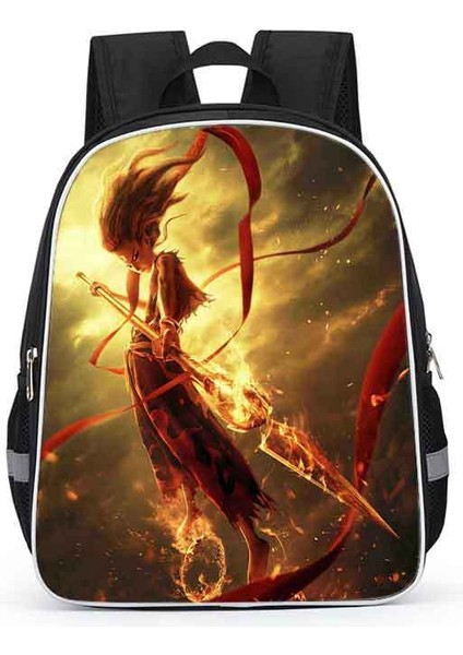 Nezha Okul Çantası Ilkokul Öğrencileri Karikatür Çocuk Anaokulu 1-2 Sınıf Kız Okul Çantası (Yurt Dışından)